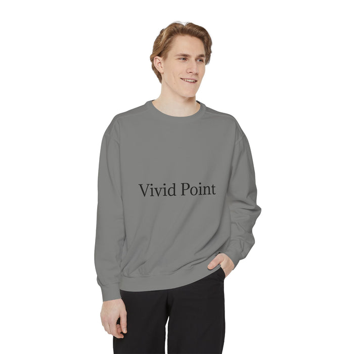 Vivid Point Minimalist Logo Sweatshirt