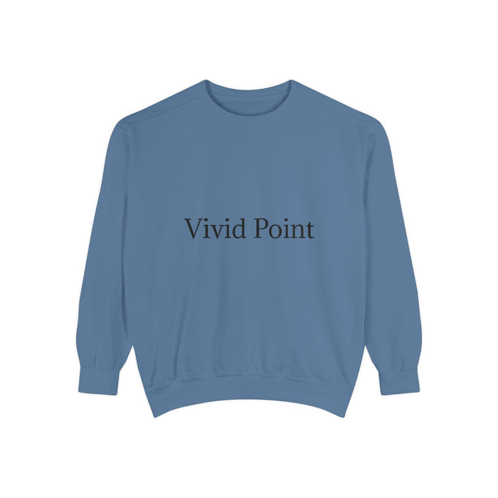 Vivid Point Minimalist Logo Sweatshirt