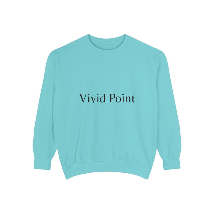 Vivid Point Minimalist Logo Sweatshirt